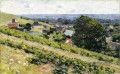 vom Hügel Giverny impressionistische Landschaft Theodore Robinson